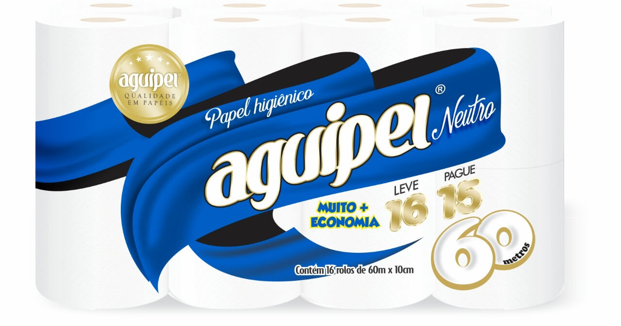 papel higiênico personal 16 rolos